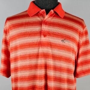 Greg Norman Attack Life Golf Polo Casual Sport Size L